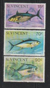 St Vincent SC 472-474 MNH