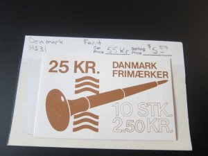 Denmark 1983 Sc 737 Booklet MNH