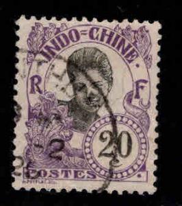 French Indo-China Scott 47 used 1907 Cambodian Girl