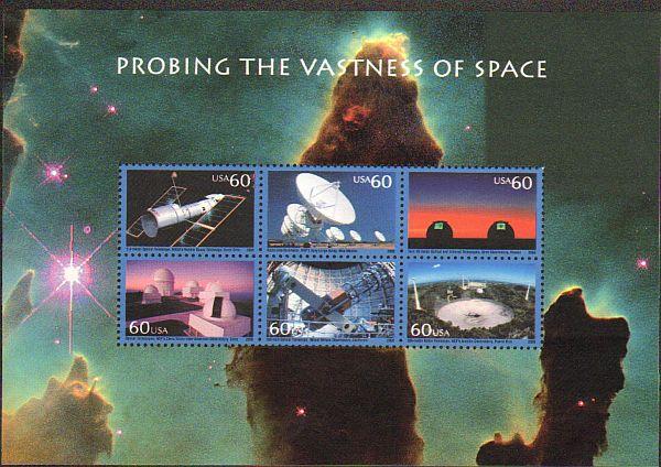 US #3409 Mint Sheet Probing the Vastness Space space