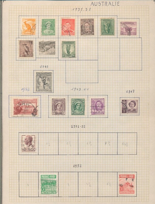 Aden S. Africa Australia QV/GVI Used MH (90+) MK343