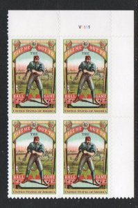 ALLYS US Plate Block Scott #4341 42c Take Me Out to the Ballgame [4] MNH [STK]