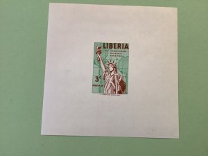 Liberia 1956 rare New York Philatelic exhibition mint never hinged stamp A4537