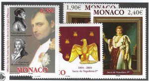 Monaco SC#2335-2338 MNH F-VF...Worthy!