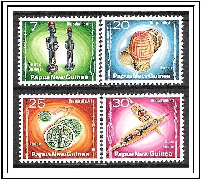 Papua New Guinea #429-432 Art MNH