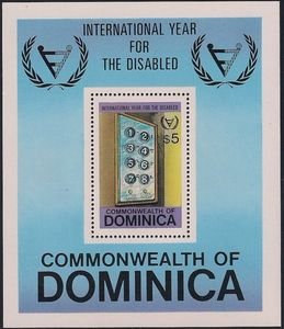 Dominica 1981 #738 MNH. Year of the disabled