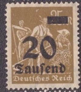 Germany 245 1923 MH