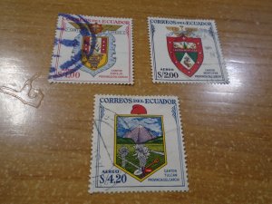 Ecuador  #  C316-18  used