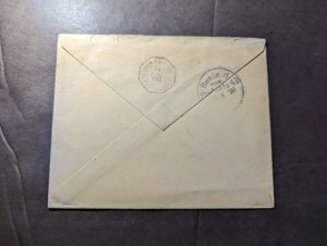 1898 British Mauritius Cover to Berlin Germany Paul Kosack Esquire