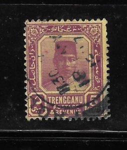 Malaya Trengganu 1921-38 Sultan Badaru'l-alam Sc 26 Used A1707