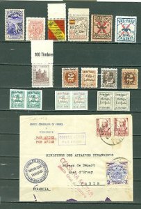 SPAIN  SPANISH CIVIL WAR  SELECTION WAR & PROPAGANDA STAMPS & VIGNETTES