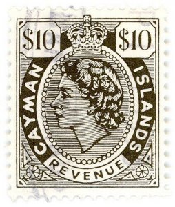 (I.B) Cayman Islands Revenue : Duty Stamp $10