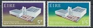 Ireland 1964 - New York World's Fair set of 2 - SG201-202 unused