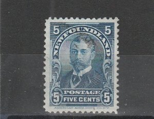 Newfoundland  Scott#  85  Used  (1899 George V as the Duke of York)