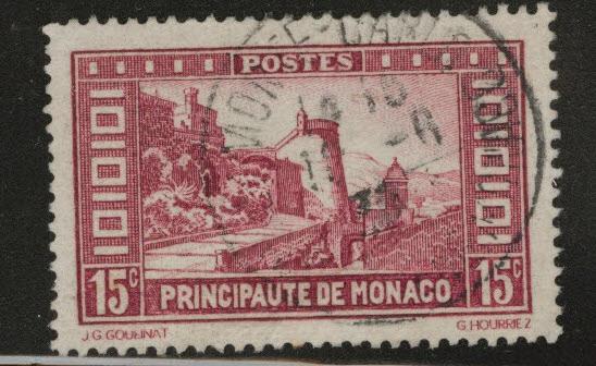 MONACO Scott 110 Used stamp