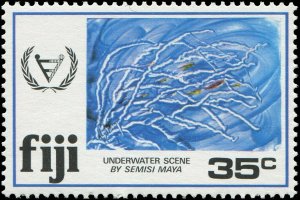 Fiji 1981 Sc 438-441 Bird Peacock