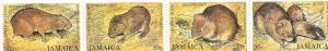 Jamaica #499 20c indian Coney Strip of 4   (NNH) CV $1.25