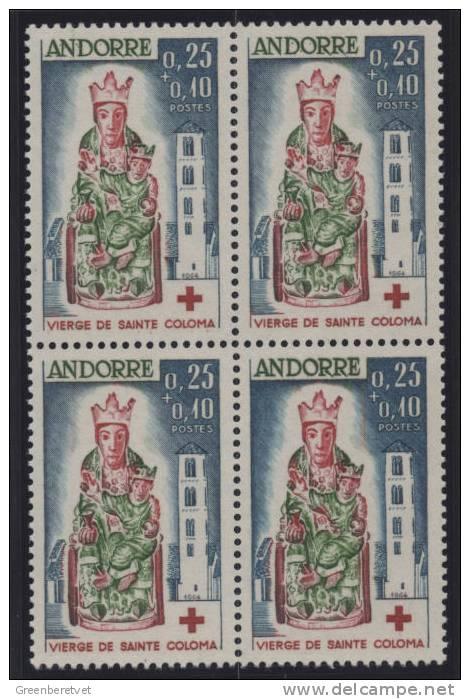 French Andorra #B1 1964 Virgin of St. Coloma Block MNH