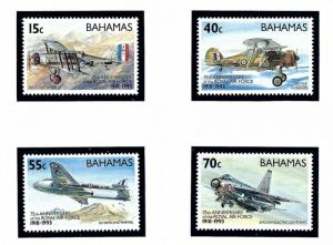 Bahamas 771-74 MNH 1993 Royal Air Force Anniversary