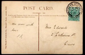 G.B.: 1904 Crewe Station cds on ppc 