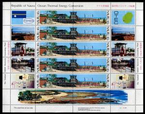 Nauru 250-251 , MNH,  Ocean Thermal Energy Convention. x6122