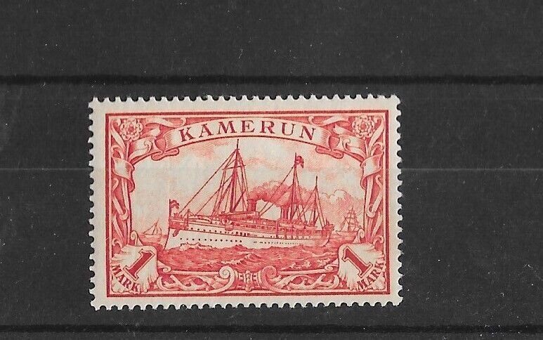 GERMAN COLONIES - CAMEROUN Sc 16 LH issue of 1900 - UNWMKD 1M