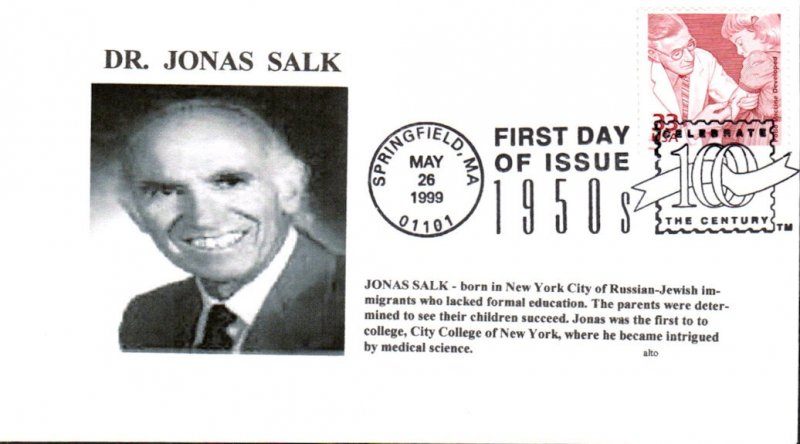 #3187a Polio Vaccine Alto FDC