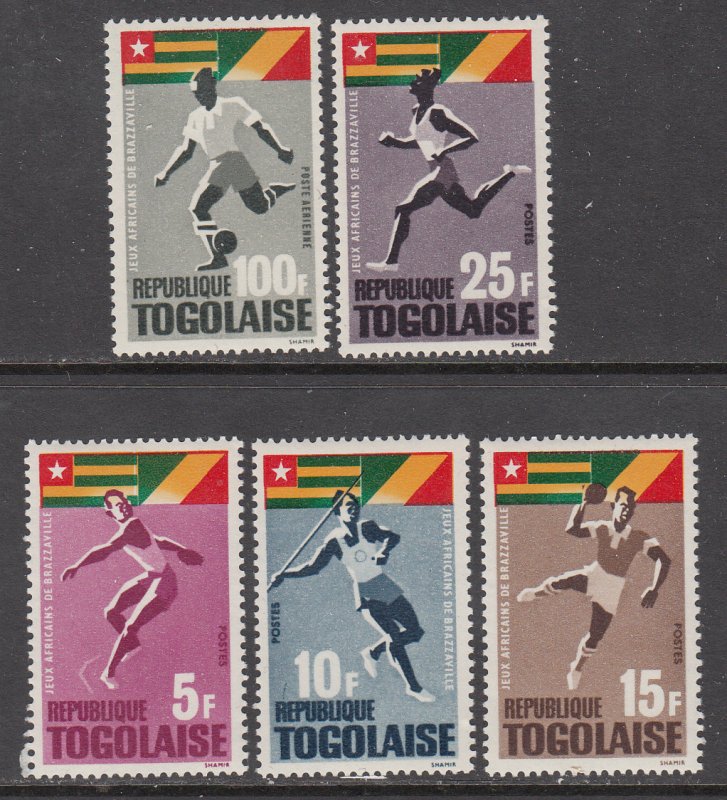 Togo 525-528,C46 MNH VF