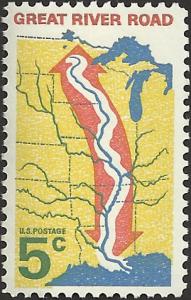 # 1319 MINT NEVER HINGED GREAT RIVER ROAD
