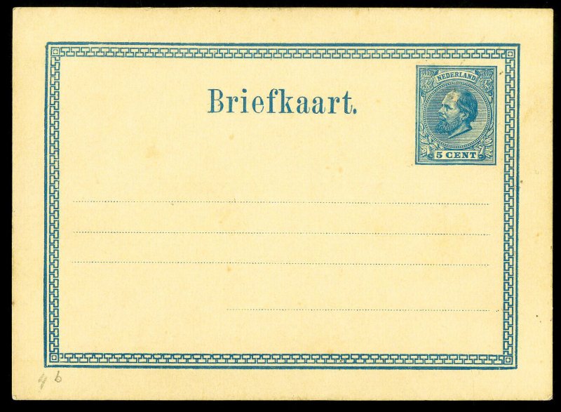 Netherland Stamps Early Post Card