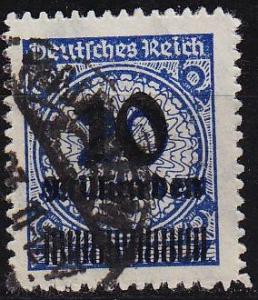 GERMANY REICH [1923] MiNr 0335 BP ( O/used ) [01] geprüft