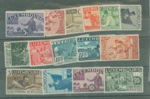 Luxembourg #B65A-B65Q Unused Single (Complete Set)