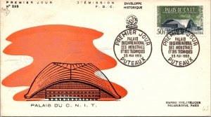 France FDC 1959 - CNIT Palace - Puteaux - F28835