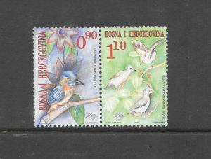 BIRDS- BOSNIA #382 (MUSLIM  GOVT)  MNH