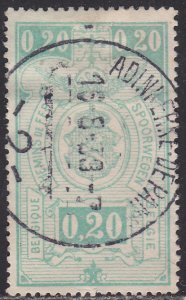 Belgium Q142 Parcel Post Stamp 1923