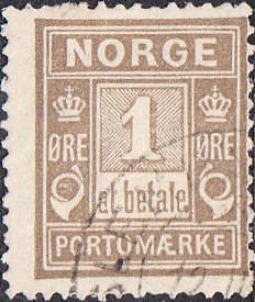 Norway #J1 Used