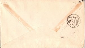 1939 USA PI MANILA Air Mail Chingwen Book Co Cover To China Shanghai