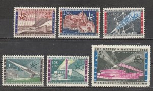 Belgique     B619-24    (N**)    1958   ($$ -75%)    Semi postal