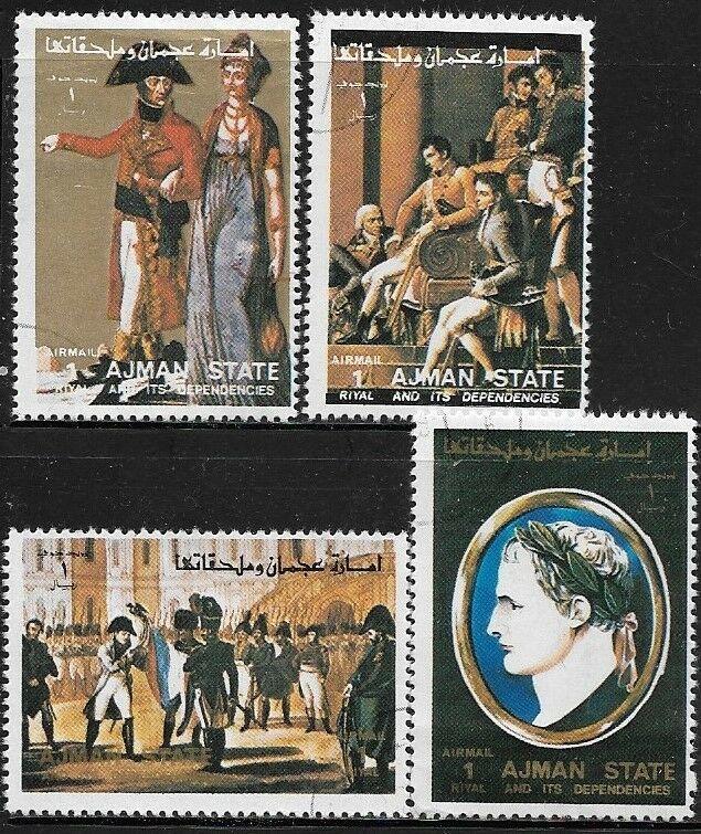 Ajman 1973 Napoleon Bonaparte  MI# 2896//2908 /used