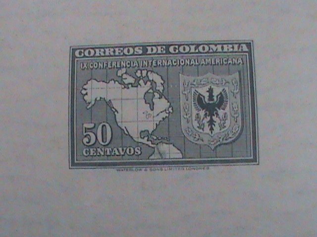 ​COLUMBIA STAMP:1948- SC# 560-9TH PAN AMERICAN INTERNATIONAL CONFERENCE S/S
