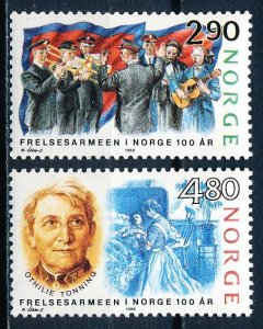 Norway #922-923  Set of 2 MNH