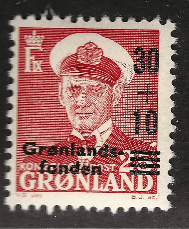 Greenland (Scott B2) F- VF MNH...Nice!