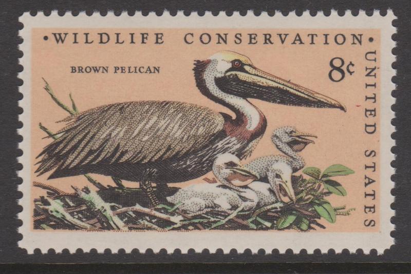 USA #1464-1467 1972 Wildlife Conservation Set MNH
