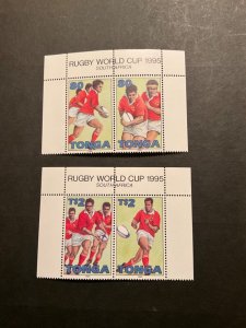 Stamps Tonga Scott #892-3 never hinged