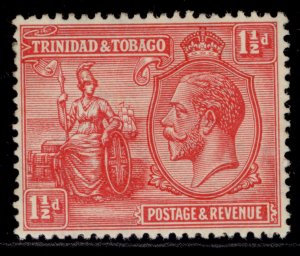 TRINIDAD & TOBAGO GV SG220, 1½d bright rose, LH MINT.