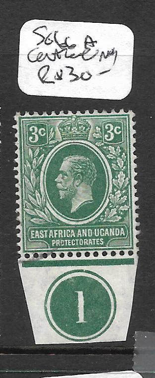 EAST AFRICA AND UGANDA   (P0609B) KGV 3C SG66A  CONTROL SINGLE MOG