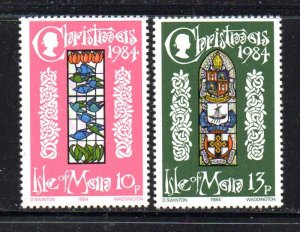 Isle of Man Sc 274-2753 1984 Christmas stamp set mint NH