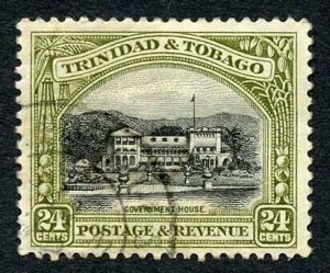 Trinidad and Tobago SG236a 24c Perf 12.5 Fine used Cat 24 pounds