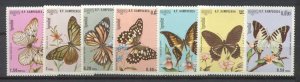 Cambodia 691-97 MNH Butterflies SCV4.50