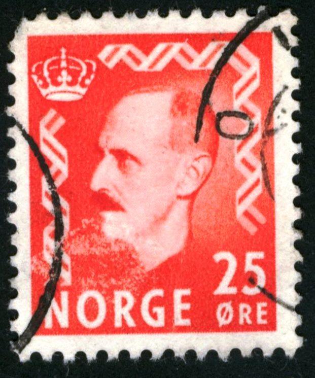 NORWAY #310, USED FAULT - 1950 - NORWAY006